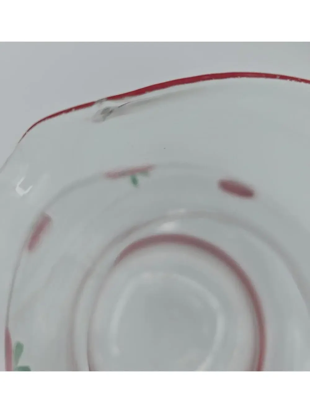 Vintage Aramis Ring Tomato Juice Pitcher made by the Dunbar Glass Company